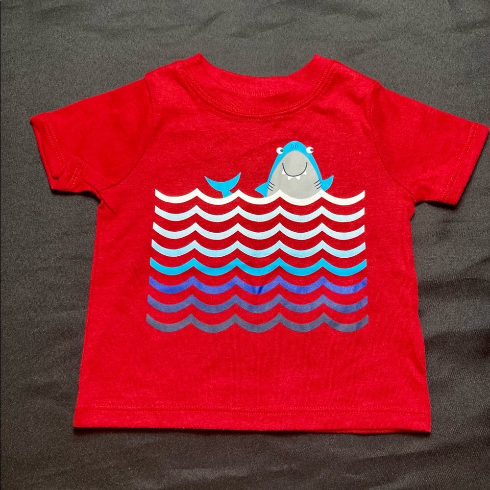 3-6 month Red T-Shirt
